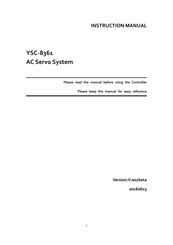 Omron YSC-8361 Instruction Manual