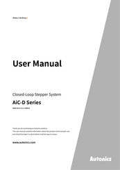 Autonics AiC-D-60MA-B User Manual