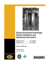 GSI Group CH-D Series Operating Instructions Manual
