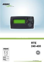 AERMEC RTE400 User Manual