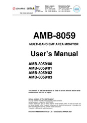 NARDA L3Harris AMB-8059/03 User Manual
