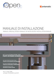 Scrigno antamatic OPEN 2.0 Installation Manual