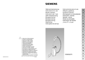 Siemens VS08G2070 Instructions For Use Manual