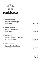 Renkforce 752168 Operating Instructions Manual
