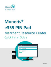 Moneris e355 Quick Install Manual