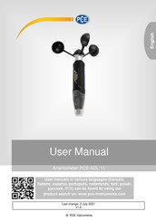 PCE Instruments ADL 11 User Manual