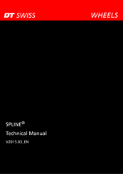 DT SWISS SPLINE MTB 2015 E 1700 Technical Manual