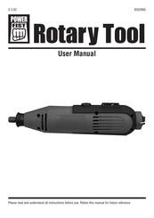 Power Fist Rotary Tool User Manual