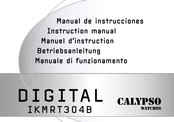 Calypso Watches Digital IKMRT304B Instruction Manual