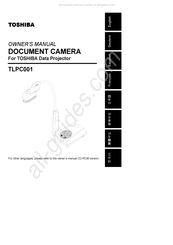 Toshiba TLP-C001 - Document Camera Owner's Manual