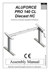 Actiforce ALUFORCE PRO 140 CL Diecast HC Assembly Manual