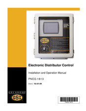 GSI Group PNEG-1813 Installation And Operation Manual