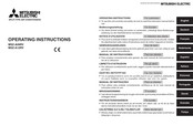 Mitsubishi Electric MUZ-A09RV Operating Instructions Manual