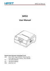 HPRT MPD2 User Manual