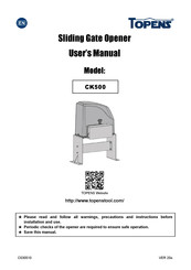 Topens CK500 User Manual