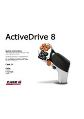 Case IH ActiveDrive 8 Quick Instruction