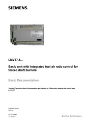 Siemens LMV37.4 Series Basic Documentation
