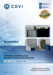 CDVI BO600RH Installation Manual