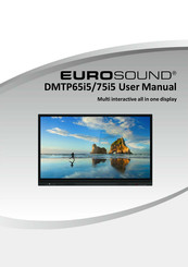 Eurosound DMTP65i5 User Manual