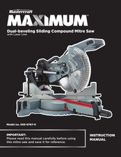 MasterCraft 055-6767-0 Instruction Manual