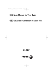 Fagor 5H-721 Series User Manual