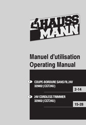 Haussmann CGT24U Operating Manual