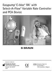 Kimberly-Clark B BRAUN Easypump C-block RA Instructions Manual