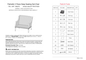 Sunvilla Palmetto Assembly / Care & Use Instructions