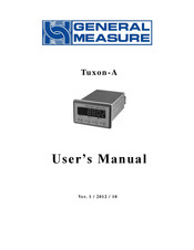 General Measure Tuxon-A User Manual