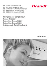 Brandt BFD2342NS Instructions For Use Manual