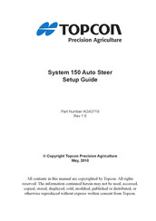 Topcon System 150 Setup Manual