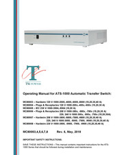 TSi Power ATS-1000 Operating Manual