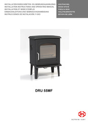 Dru 55MF Installation Instructions And Operating Manual