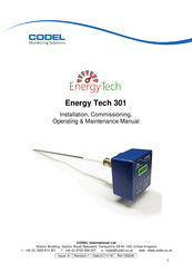 CODEL Energy Tech 301 Installation, Commissioning, Operating & Maintenance Manual