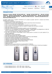 Castel XE-PAD-AUDIO3B Manual