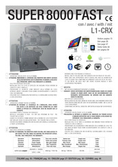 Rib SUPER 8000 FAST L1-CRX Manual