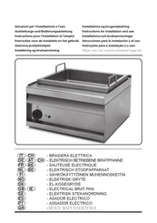 Lotus cooker BR-6ET Instructions For Installation And Use Manual
