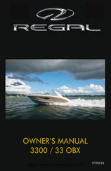 Regal 33 OBX Owner's Manual