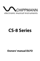 Schippmann CS-8 Series Owner's Manual