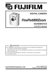 FujiFilm FinePix6800Zoom Schematics