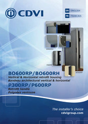CDVI BO600RH Manual