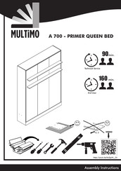 Multimo A 700 PRIMER QUEEN BED Assembly Instructions Manual