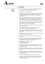 APV DELTA SW4 Manual