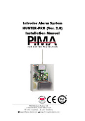 Pima HUNTER-PRO Installation Manual