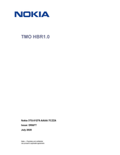 Nokia 3TG-01275-AAAA-TCZZA Operator's Manual