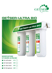 Geyser ULTRA BIO 431 Manual