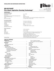 Fike 68-140 Installation And Maintenance Instructions Manual