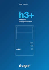 hager h3+ HTP610H User Manual