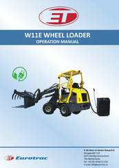 Eurotrac W11E Operation Manual