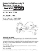Haussmann Xpert 58485007 Operator's Manual